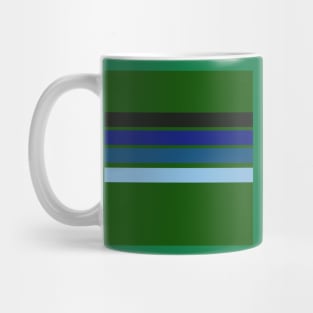 minimalist abstract stripe pattern Mug